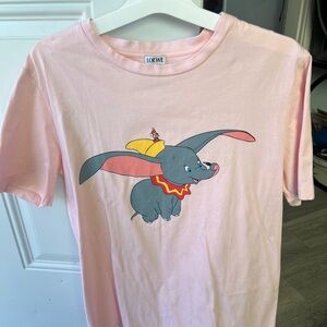 Loewe Pink Dumbo Graphic Tee